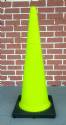 Jbc Non-reflective 36" Lime Cone W/black Base